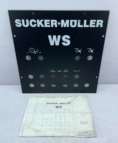 Sucker Muller WS Hacoba 10-218-000-424 Bedienplatte MBA - Picture 4 of 11
