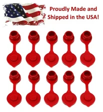 10 Red Fuel Gas Can Jug Vent Cap Blitz Wedco Scepter Essence Midwest Eagle