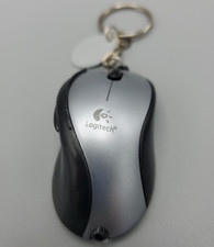 Vintage Logitech Mouse Keychain Light Advert 25th Anniversary Nostalgia