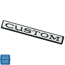 1970-1972 Skylark Custom Trunk Deck Lid Emblem New Gm 8790967 - New