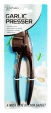 ChefValley Garlic Presser Tina's kitchen favorite Gadget Zinc alloy Black Nickle