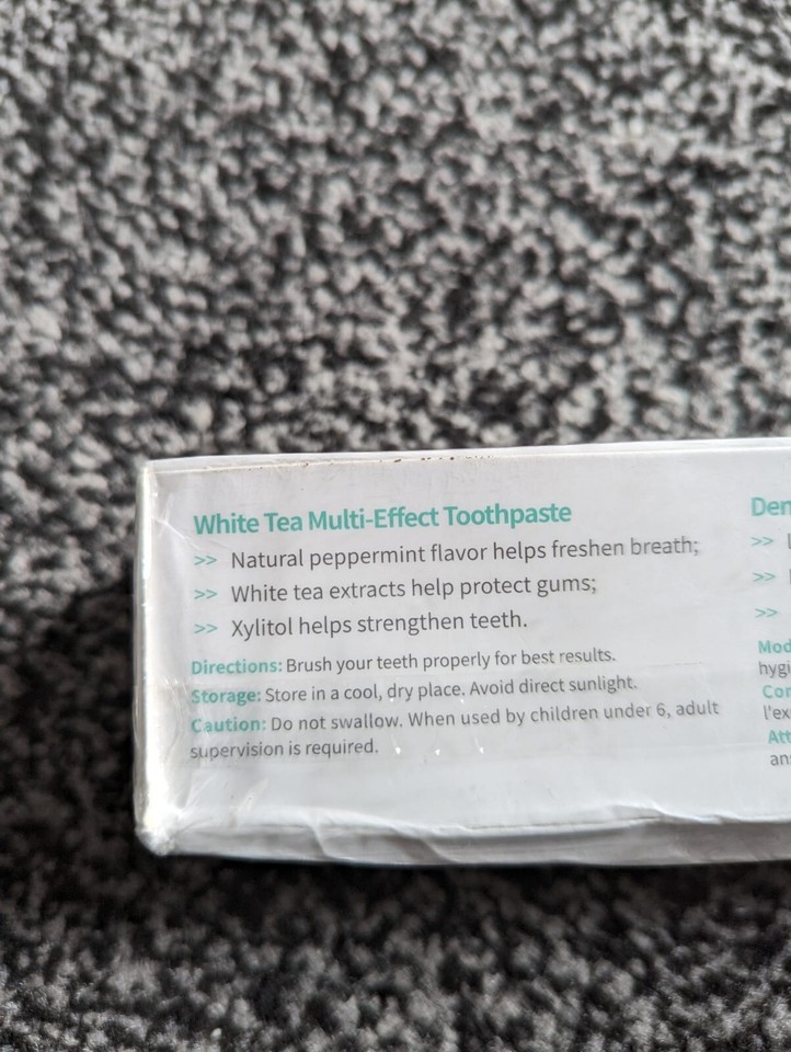 3x Longrich White Tea MultiEffect Toothpaste 200g Healthy Gums eBay