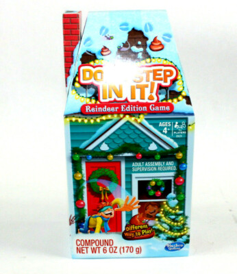 Don't Step In It! Reindeer Edition - Hilarious Holiday Game For Kids & Family Parties