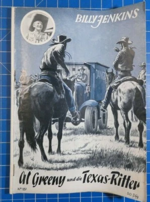 Billy Jenkins Al Green und die Texas Ritter No.187 UTA Verlag B22253 - Bild 1 von 4