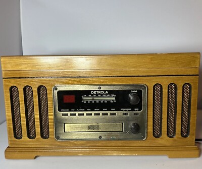 Recca デモCD セット Detrola 4-in-1 Music Center-3 Speed Record Player, CD, Cassette AM