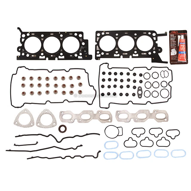 Juego de juntas de culata AJ para Ford Escape Mecury Mariner Mazda Tribute 3,0 L DOHC Foto 2 de 4
