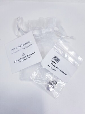 Touchstone Crystal Charm - Light Amethyst (TS212)