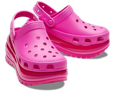 靴 CLASSIC MEGA CRUSH CLOG Amazon.com | Crocs Unisex Mega Crush Clog Almond Tint/Multi