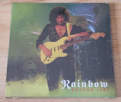 RAINBOW - BOSTON 1981 CD Blackmore , Glover, Turner Long Live Smoke on the Water
