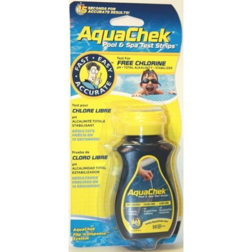 Aquachek Amarillo™ -teststreifen Libres Cloro, Ph