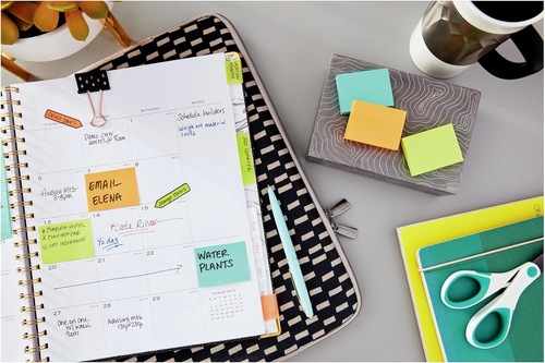 Post-It Mini Notes, 1 3/8 In. X 1 7/8 In., 24 Sticky Notes Pads, 100 Sheets per - Picture 11 of 12