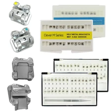Orthodontic Self-Ligating Bracket Braces Metal DAMON Q Empower Roth/MBT.022 345H