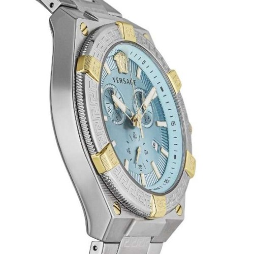 Versace Greca VESO01223 Sporty Chronograph Quartz Men's Watch New + Box & Paper - Picture 2 of 5
