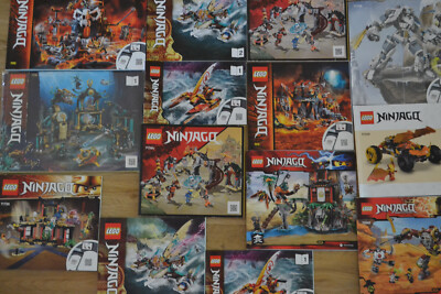 LEGO NINJAGO Bauanleitung - NEU - verschiedene zur Auswahl - Anleitung