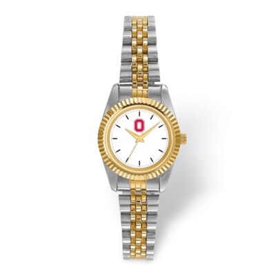 Ladies Ohio State University Pro Two-tone Watch Official Ohio State Buckeyes College Championship Watches main image 3