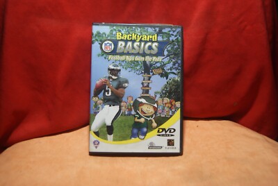Backyard Basics Football Tips From Pros (DVD, 2002) Excellent Instructional
