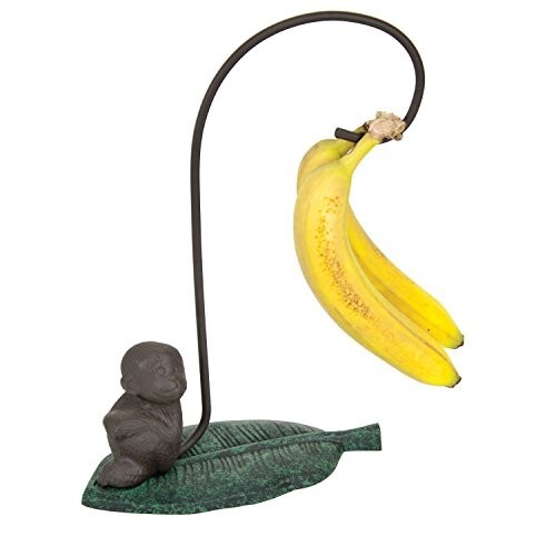 Iron Monkey Banana Holder Fruit Stand by Upper Deck Vintage - Picture 7 of 7