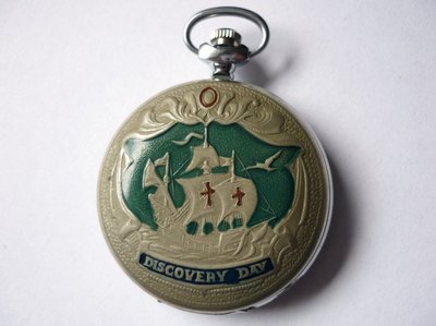 Molnija Molnia OROLOGIO DA TASCHINO DISCOVERY DAY CRISTOFORO COLOMBO RARA |  eBay