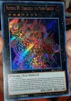 Number 89: Diablosis the Mind Hacker - BROL-EN073 - Secret Rare