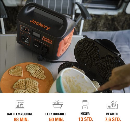 Jackery Explorer 1000 1002Wh Tragbare Powerstation 2000W Max Solargenerator - Bild 2 von 6