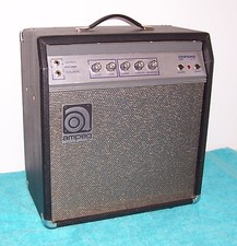 Vintage 1970 Ampeg Ac-12 Tube Amp Combo Good Cond Jensen Concert Speaker W/cover