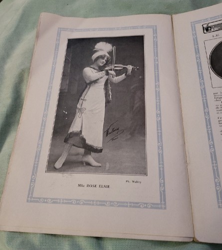 PARIS THEATRE APOLLO PLAYBILL 1912 / 1913 FABULOUS Lots of adds - Picture 8 of 23