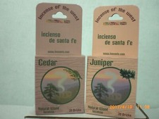 Incense of the West  Cones, 2 Scents, Cedar & Juniper