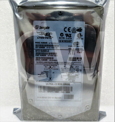 ST318452LC 5F411 Dell 18GB 15K RPM Ultra-160 SCSI 80-Pin 8MB 3.5'' Hard Drive