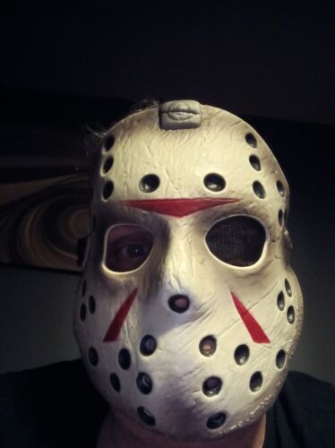 FRIDAY The 13th Foam Jason Voorhees Mask 2004 NLP Rubies Costumes So Comfortable - Picture 1 of 7