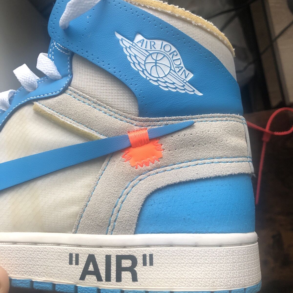 Nike Air Jordan 1 Off White Retro High UNC Size 11.5 AQ0818 Nike Air Jordan 1 Off White Retro High UNC Size 11.5 AQ0818