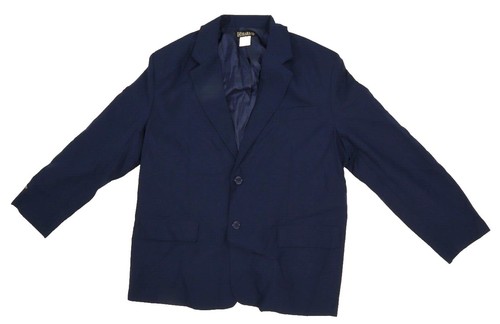 Blazer Costume Homme Vintage Haband - Bleu Marine Taille 40 - Paterson NJ - Veste 2 Boutons
