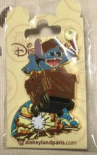 Disney Pin Stitch im Big Thunder Mountain Grubenwagen, Disneyland Paris, OE