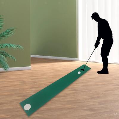 Golf Putting Mat Golf Hitting Mat Improve Putting Accuracy Golf Mats for Indoor