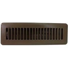NEW MINTCRAFT 2643286 BROWN 2" X 14" METAL FLOOR AIR REGISTER SALE PRICE