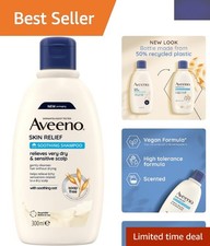 Moisturizing Skin Relief Shampoo - Gentle Formula for Fragile Hair, 300ml