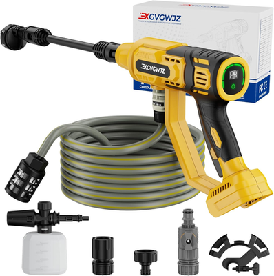 #ad Cordless Portable Washer Compatible with Dewalt 20V Battery 700 PSI Portable Ha $102.99