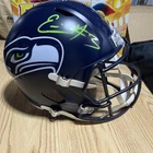 Nick Emmanwori Signed Seattle Seahawks Full Size Speed Replica Helmet Beckett