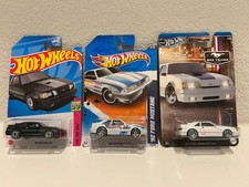Hot Wheels 92 Ford Mustang 84 Mustang Svo - Lot Of 3 Foxbody
