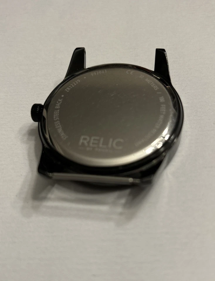 Реликвия от Fossil Мужская Everet три руки день Дата часы с черный чехол - Изображение 4 из 4