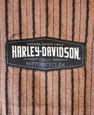 Harley Davidson Shirt Men  s Size 2XL Button Up Embroidered Mechanic Garage