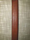 Women's Ellen Tracy Genuine Italian Leather 1" Belt One Size Brown Textured — photo 10