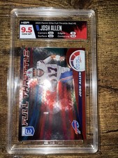 2020 Panini Donruss Elite - Full Throttle Josh Allen #5 Red /99 9.5 HGA