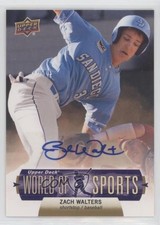2011 Upper Deck World of Sports Auto Zach Walters #28 Auto 0h1