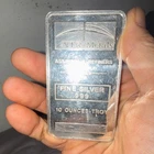 NTR Metals 10 oz .999 Fine Silver Bar – 10 Ounce Silver Bar .999 Fineness