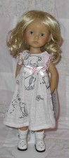 Playhouse ROBIN Doll Wig SIZE 6/7 PALE BLONDE Long Curls NO Bangs No Part NWT