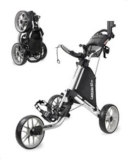 CaddytekCaddyTek EZ-fold 3 Wheel Golf Push Cart Version 8