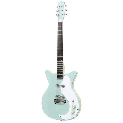 Danelectro 59M NOS Double Cutaway, Seafoam Green, New
