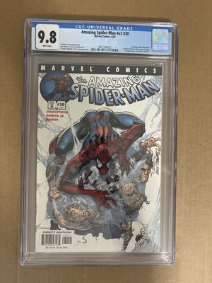 #ad #ad Amazing Spider Man 30 CGC 9.8 Marvel 2001 1st Ezekiel amp; Morlun J Scott Campbell $89.90
