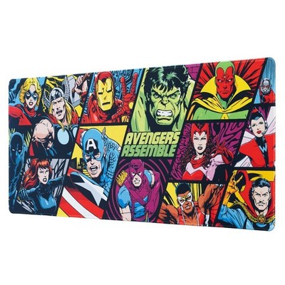 Marvel Avengers Superhelden XXL Mauspad Comic Gaming Spiel Zocken Mousepad 80cm