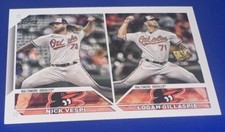 Nick Vespi Logan Gillaspie 2023 Topps Update #US322 Rookie Combos Baseball MVP